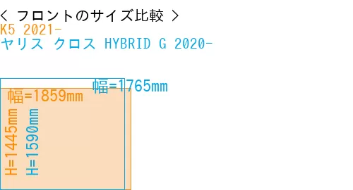 #K5 2021- + ヤリス クロス HYBRID G 2020-